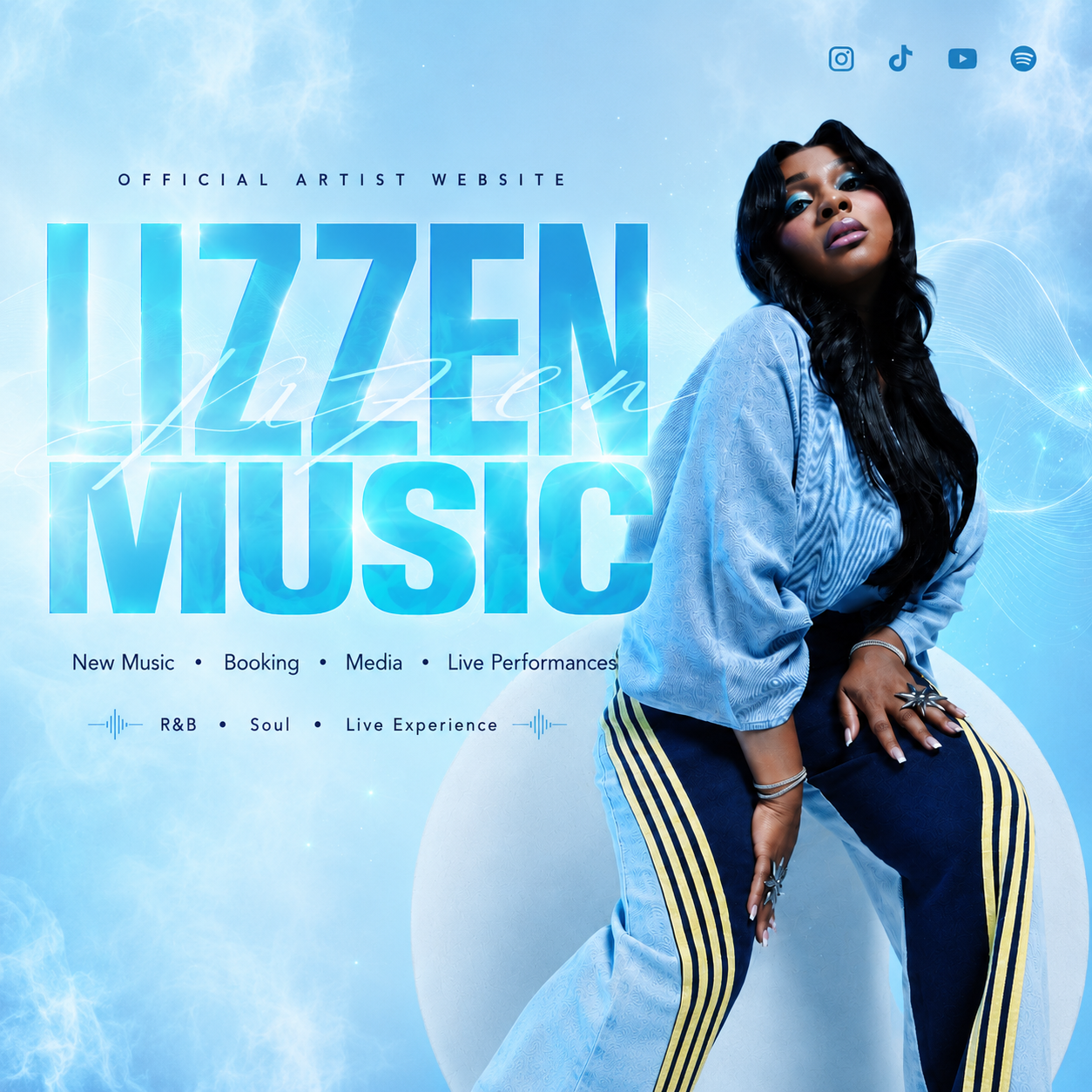 Lizzen Official Website — Web Design