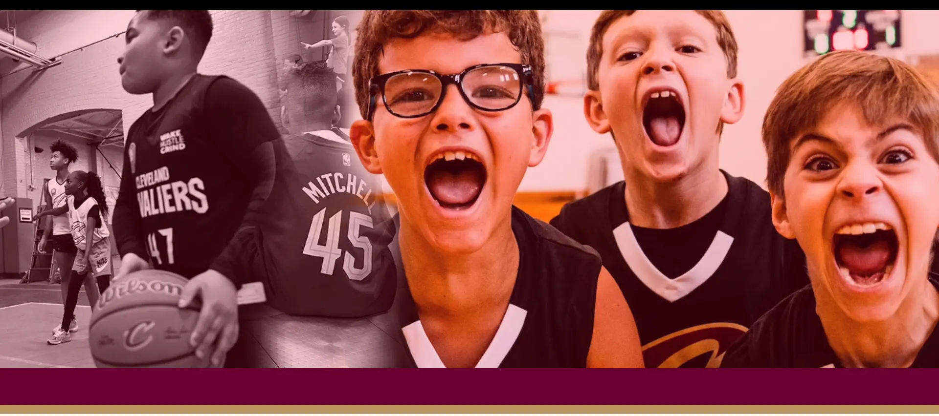 Jr. Cavs Camps — Web Design