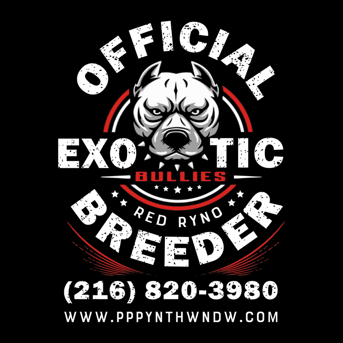 Official Exotic Bullies Breeder — Logo Design