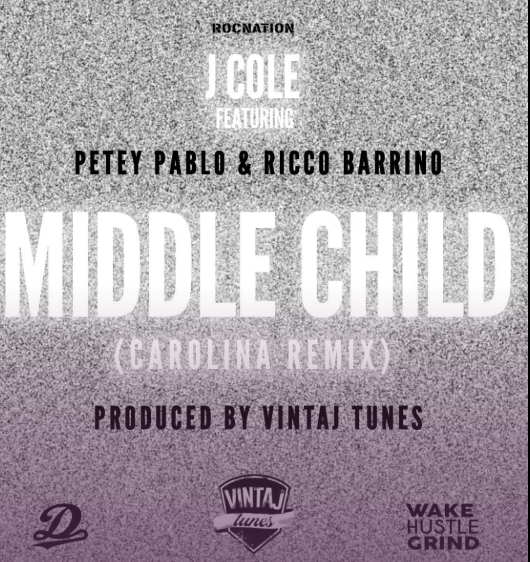 Middle Child (Carolina Remix) — Music Cover Art