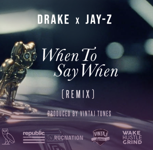 When To Say When (Remix) — Music Cover Art